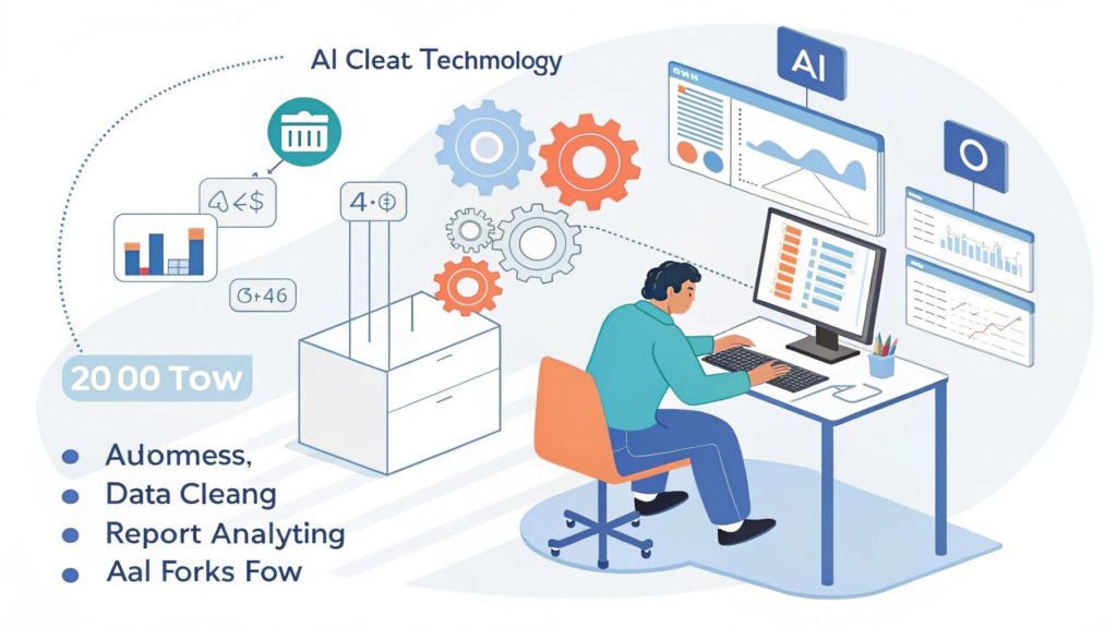 AI automating business analyst workflows and data cleaning