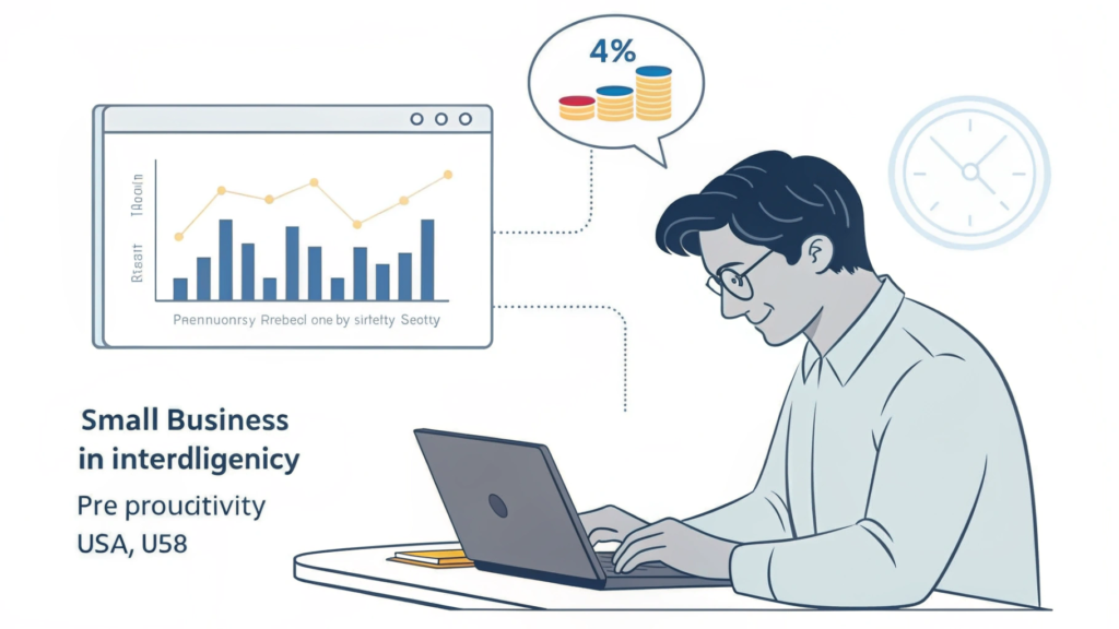 How small businesses in the USA use AI tools