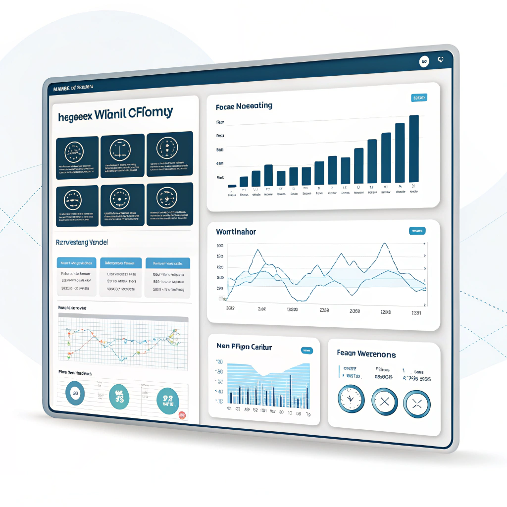 AI for business operations dashboard showing productivity automation