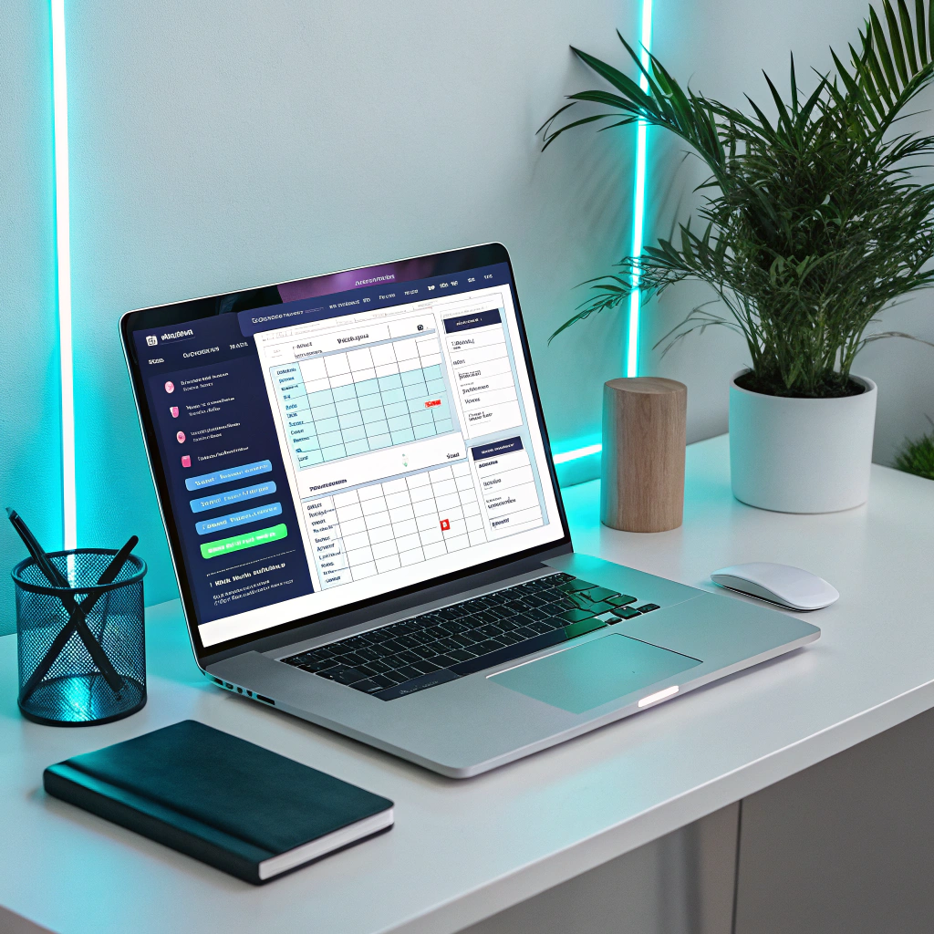 AI for Business Operations dashboard helping a solo entrepreneur automate scheduling tasks.